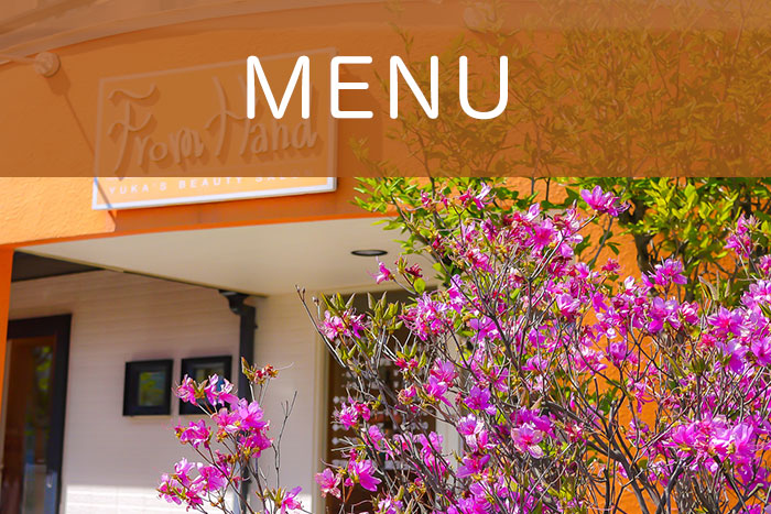 メニュー料金表